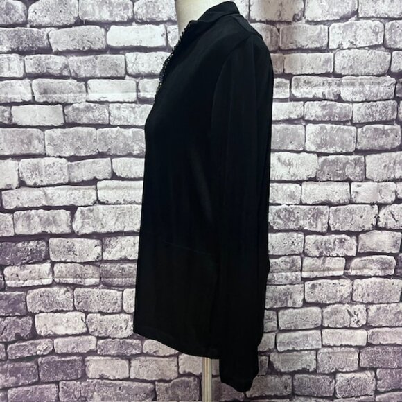 Chico's Travelers NWT Black Jacket Size M - Picture 3 of 6